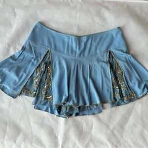 Versace Haute Couture Skirt with Gold Embellishments